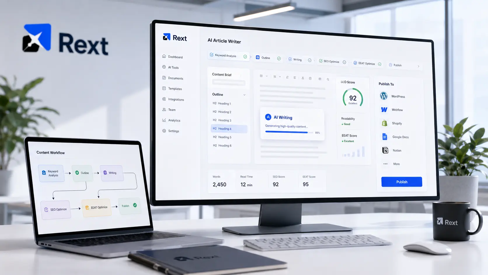 dashboard showing features of REXT.webp