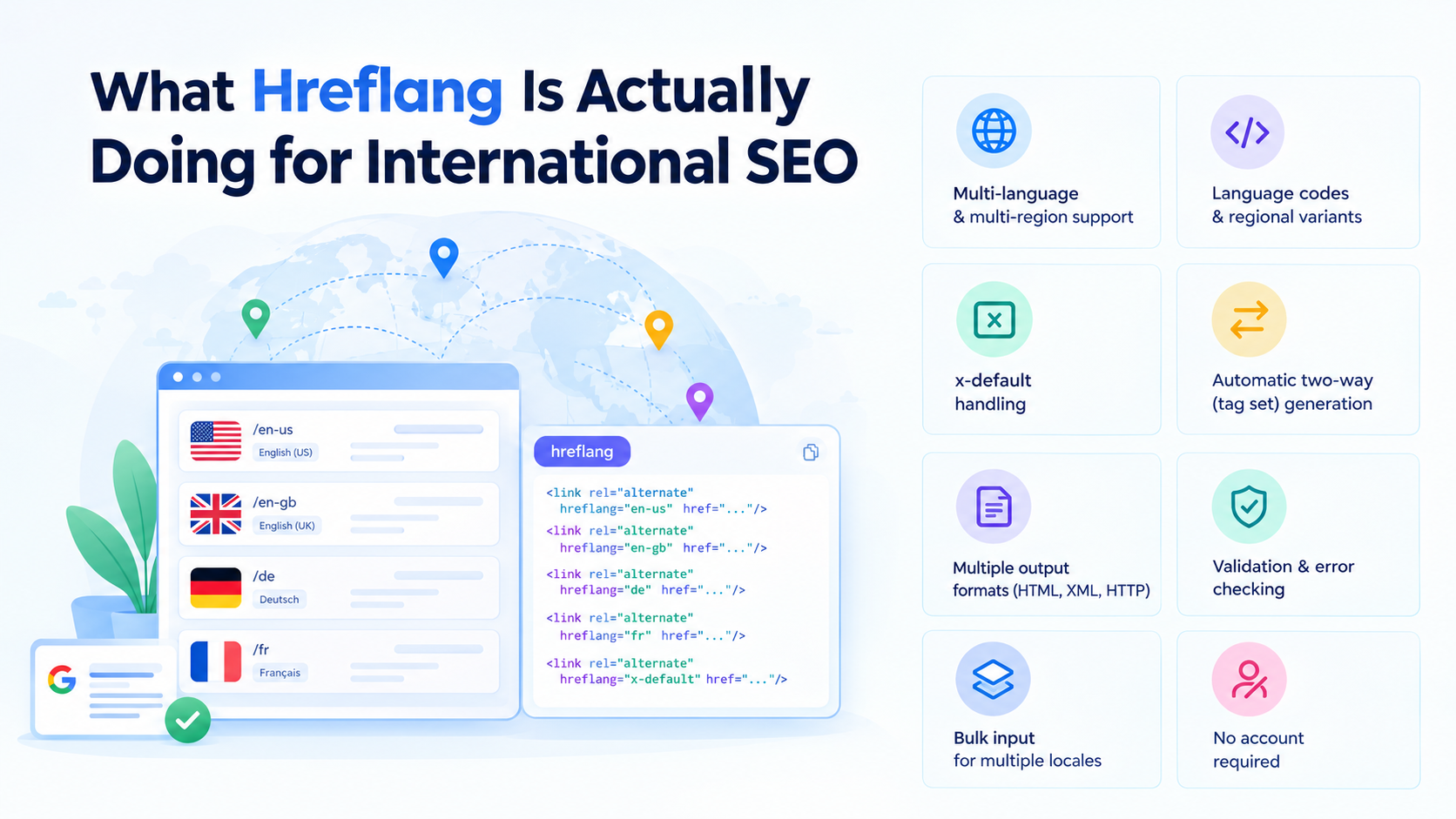 images features what hreflang does for international SEO